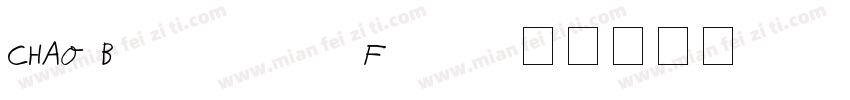 CHAO Bengtagbt Flash字体转换